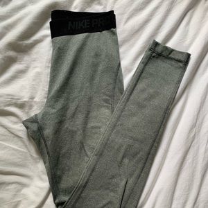 Nike Pro Gray Leggings